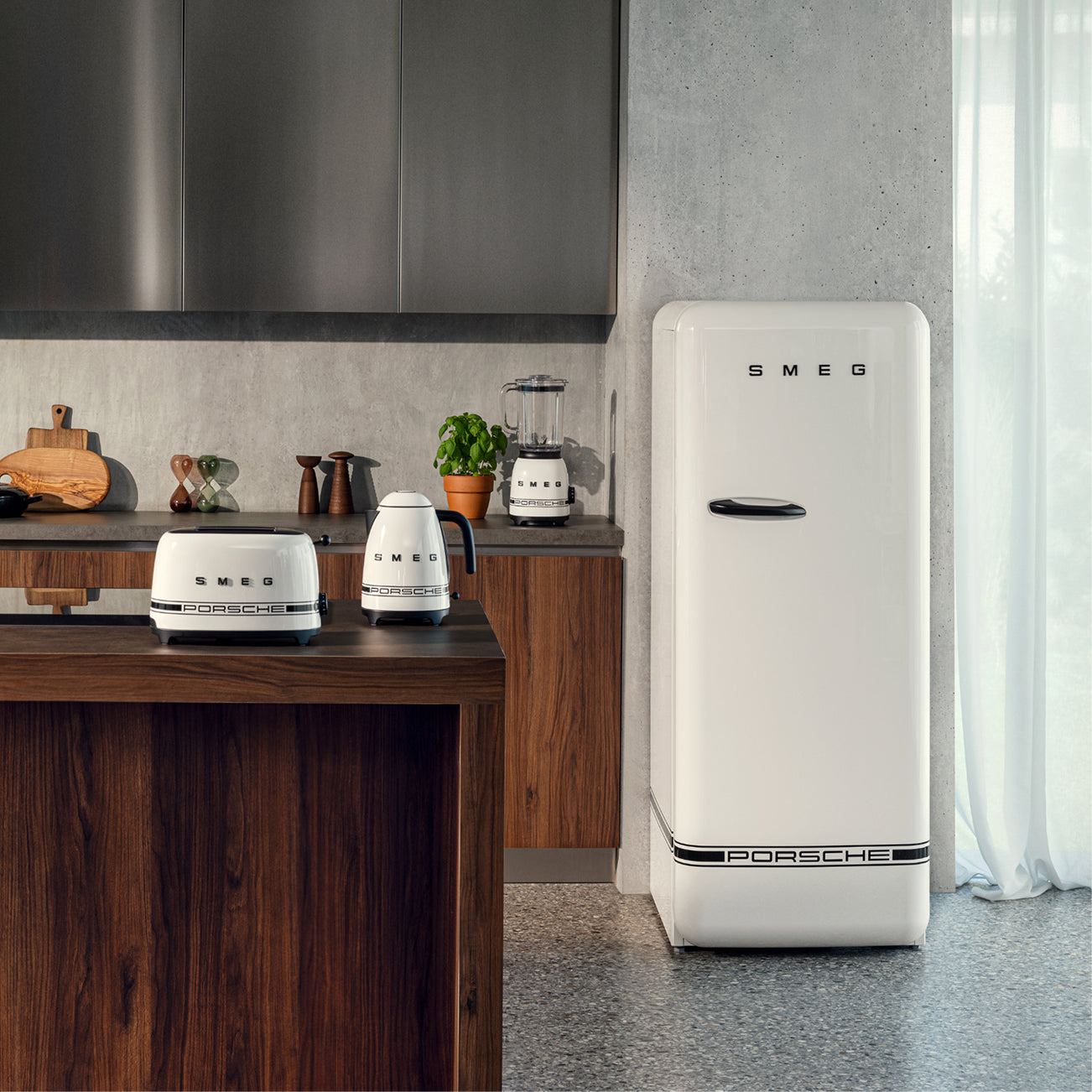 Smeg FAB28RDPCW6 Carrara White